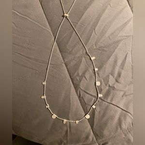 Kendra Scott adjustable brushed silver